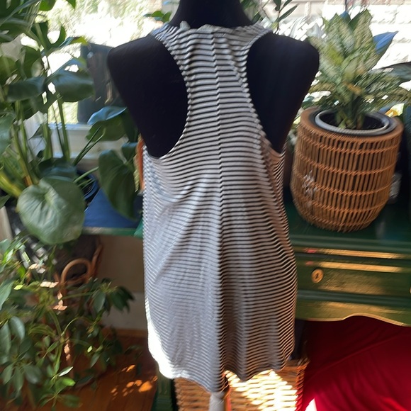 Athleta striped razor back tank - Picture 3 of 5